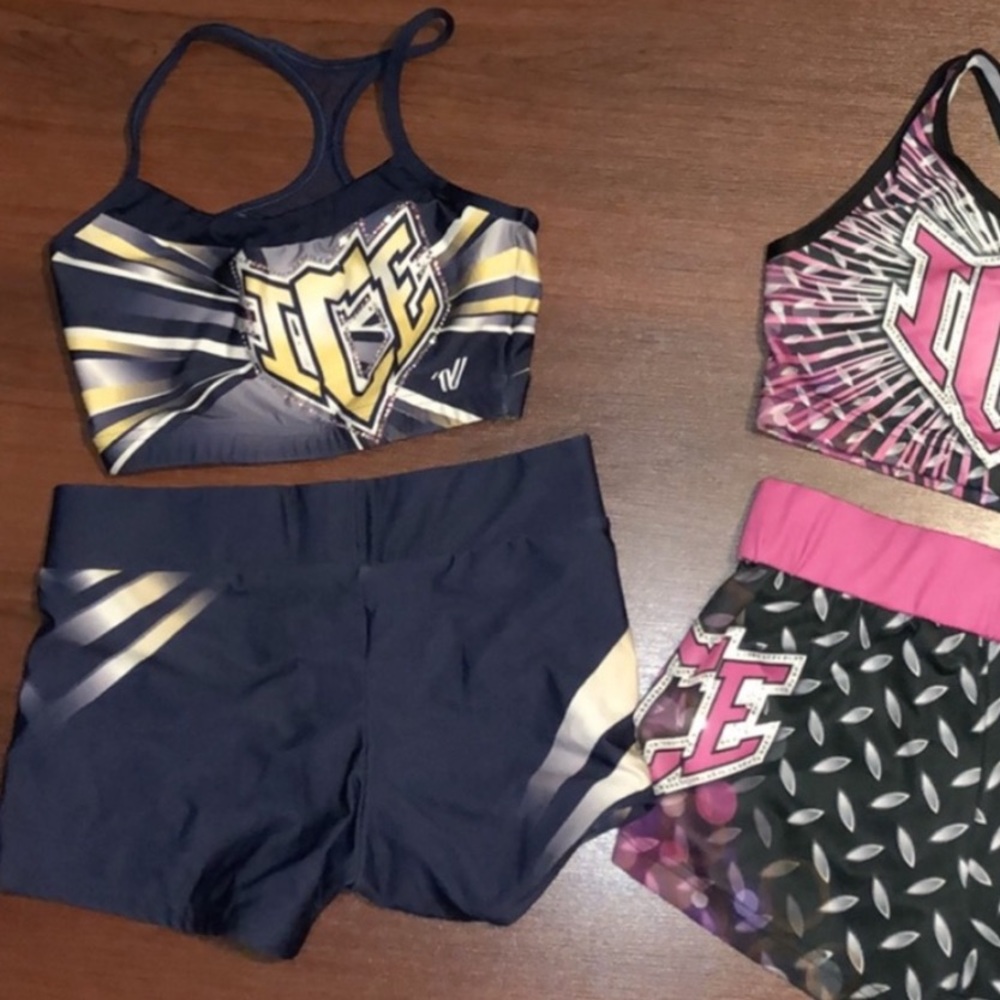 Blue Ice Allstars Gym Wide Practice Wear